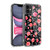 Micklyn Le Feuvre Florals Roses on Black Soft Gel Case for Apple iPhone 11