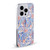 Micklyn Le Feuvre Florals Burst in Blue and Red Soft Gel Case for Apple iPhone 13