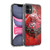 David Lozeau Colourful Grunge Skull With Heart Soft Gel Case for Apple iPhone 11