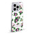 Frida Kahlo Purple Florals Pattern Soft Gel Case for Apple iPhone 12 / iPhone 12 Pro & MagSafe
