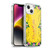 Frida Kahlo Purple Florals Frame Soft Gel Case for Apple iPhone 14 Plus & MagSafe