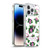 Frida Kahlo Purple Florals Pattern Soft Gel Case for Apple iPhone 14 Pro Max & MagSafe