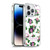 Frida Kahlo Purple Florals Pattern Soft Gel Case for Apple iPhone 14 Pro & MagSafe