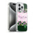 Frida Kahlo Purple Florals Border Soft Gel Case for Apple iPhone 15 Pro & MagSafe
