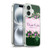 Frida Kahlo Purple Florals Border Soft Gel Case for Apple iPhone 16 & MagSafe