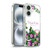 Frida Kahlo Purple Florals Bunch Soft Gel Case for Apple iPhone 16 & MagSafe