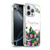 Frida Kahlo Purple Florals Bunch Soft Gel Case for Apple iPhone 16 Pro & MagSafe