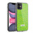 P.D. Moreno Patterns Lime Green Soft Gel Case for Apple iPhone 11