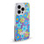 P.D. Moreno Patterns Purple Soft Gel Case for Apple iPhone 13 Pro Max & MagSafe