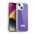 P.D. Moreno Patterns Purple Leopard Soft Gel Case for Apple iPhone 14