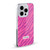 P.D. Moreno Patterns Pink Zebra Soft Gel Case for Apple iPhone 14 Pro Max & MagSafe