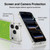 P.D. Moreno Patterns Lime Green Soft Gel Case for Apple iPhone 17 Pro Max