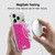 P.D. Moreno Patterns Pink Leopard Soft Gel Case for Apple iPhone 17 Pro