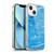 Suzan Lind Marble Light Blue Soft Gel Case for Apple iPhone 13