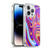 Suzan Lind Marble Purple Yellow Red Soft Gel Case for Apple iPhone 14 Pro & MagSafe