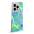 Suzan Lind Marble Green Purple Soft Gel Case for Apple iPhone 15 Plus & MagSafe