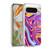 Suzan Lind Marble Purple Yellow Red Soft Gel Case for Google Pixel 9 / Pixel 9 Pro