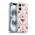 Episodic Drawing Art Emerald Pink Pattern Soft Gel Case for Apple iPhone 16 Plus & MagSafe