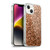 PLdesign Sparkle Prints Bronze Soft Gel Case for Apple iPhone 14 Plus & MagSafe