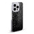 PLdesign Sparkle Prints Black Soft Gel Case for Apple iPhone 15 & MagSafe
