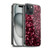 PLdesign Sparkle Prints Burgundy Red Soft Gel Case for Apple iPhone 15 & MagSafe