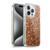 PLdesign Sparkle Prints Bronze Soft Gel Case for Apple iPhone 15 Pro & MagSafe
