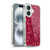 PLdesign Sparkle Prints Dark Pink Red Soft Gel Case for Apple iPhone 16 & MagSafe