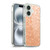 PLdesign Sparkle Prints Peach Soft Gel Case for Apple iPhone 16 & MagSafe