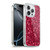 PLdesign Sparkle Prints Dark Pink Red Soft Gel Case for Apple iPhone 16 Pro & MagSafe