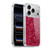 PLdesign Sparkle Prints Dark Pink Red Soft Gel Case for Apple iPhone 17 Pro