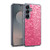 PLdesign Sparkle Prints Rose Pink Soft Gel Case for Samsung Galaxy S25 & MagSafe