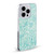 Micklyn Le Feuvre Floral Patterns Teal And Cream Soft Gel Case for Apple iPhone 11