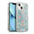 Micklyn Le Feuvre Floral Patterns Red And Blue Soft Gel Case for Apple iPhone 13
