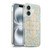 Micklyn Le Feuvre Floral Patterns Grey And Yellow Soft Gel Case for Apple iPhone 16 & MagSafe