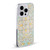 Micklyn Le Feuvre Floral Patterns Grey And Yellow Soft Gel Case for Apple iPhone 16 Pro Max & MagSafe
