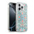 Micklyn Le Feuvre Floral Patterns Red And Blue Soft Gel Case for Apple iPhone 16 Pro & MagSafe