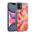 Micklyn Le Feuvre Moroccan Hot Pink and Orange Soft Gel Case for Apple iPhone 11
