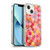 Micklyn Le Feuvre Moroccan Hot Pink and Orange Soft Gel Case for Apple iPhone 13