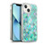 Micklyn Le Feuvre Moroccan Mint Green Soft Gel Case for Apple iPhone 13