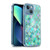 Micklyn Le Feuvre Moroccan Mint Green Soft Gel Case for Apple iPhone 13 Mini & MagSafe