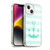 Monika Strigel Vintage Anchors Mint Soft Gel Case for Apple iPhone 14