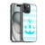 Monika Strigel Vintage Anchors Aqua Soft Gel Case for Apple iPhone 15 & MagSafe