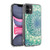 Micklyn Le Feuvre Mandala 3 Emerald Doodle Soft Gel Case for Apple iPhone 11