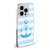 Monika Strigel Vintage Anchors Blue Soft Gel Case for Apple iPhone 17