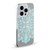 Micklyn Le Feuvre Mandala 3 Teal And Aqua Lace Soft Gel Case for Apple iPhone 17