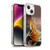 Sarah Richter Fantasy Creatures Orange Dragon With Fire Water Soft Gel Case for Apple iPhone 14