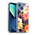 Anis Illustration Flowers Purple Soft Gel Case for Apple iPhone 13 Mini & MagSafe