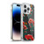 Frida Kahlo Flowers Red Soft Gel Case for Apple iPhone 14 Pro Max & MagSafe