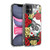 Frida Kahlo Roses Pair Skull Soft Gel Case for Apple iPhone 11