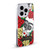 Frida Kahlo Roses Pair Skull Soft Gel Case for Apple iPhone 13 Pro & MagSafe